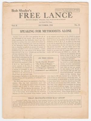 Bob Shuler's Free Lance, Volume 2, Number 11, October 1918