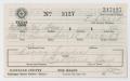 Legal Document: [Vehicle Registration Certificate, 1936]