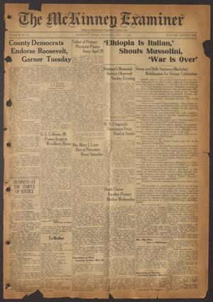 The McKinney Examiner (McKinney, Tex.), Vol. 50, No. 28, Ed. 1 Thursday, May 7, 1936