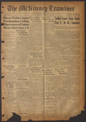The McKinney Examiner (McKinney, Tex.), Vol. 50, No. 31, Ed. 1 Thursday, May 28, 1936
