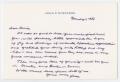 Letter: [Letter from John P. McGovern to Doris Appel, February 1, 1986]