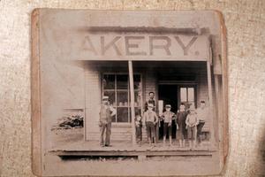 Primary view of [Copy Slide of a Photograph of the Schultz Bakery]