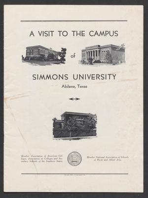 A Visit to the Campus of Simmons University, Abilene, Texas