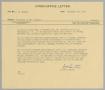 Letter: [Letter from J. M. Sutton to I. H. Kempner, November 3, 1955]