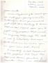 Letter: [Letter from Mrs. Gordon Asbury to Truett Latimer, April 11, 1953]