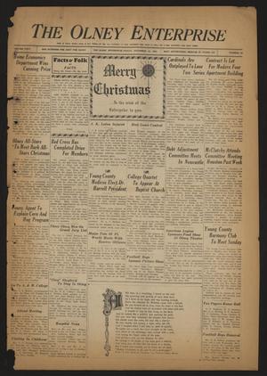 The Olney Enterprise (Olney, Tex.), Vol. 24, No. 38, Ed. 1 Friday, December 22, 1933