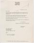 Letter: [Letter from Peter Stewart to Philip Johnson, November 29, 1974]