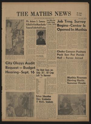 The Mathis News (Mathis, Tex.), Vol. 47, No. 49, Ed. 1 Thursday, August 29, 1968