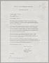 Letter: [Letter from Thomas L. James to Senator John G. Tower, September 24, …