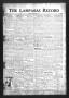 Newspaper: The Lampasas Record (Lampasas, Tex.), Vol. 29, No. 41, Ed. 1 Thursday…