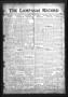 Newspaper: The Lampasas Record (Lampasas, Tex.), Vol. 29, No. 36, Ed. 1 Thursday…