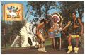 Postcard: [Indian Village Dancers at Six Flags]