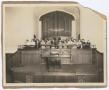 Photograph: [Photograph of the Choir of the First Presbyterian Church of Waco]