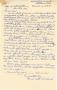 Letter: [Letter from Mrs. W. H. Gilbert to Truett Latimer, March 6, 1955]