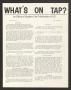 Newspaper: What's On Tap? (Irving, Tex.), Vol. 2, No. 8, Ed. 1 Wednesday, March …
