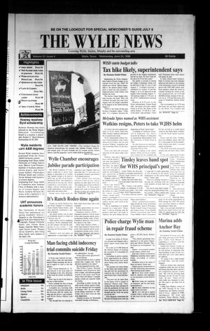 The Wylie News (Wylie, Tex.), Vol. 52, No. 4, Ed. 1 Wednesday, June 24, 1998