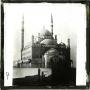 Photograph: Glass slide of Mosque of Mohammed Ali Pasha (Cairo, Egypt)