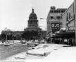Photograph: [Congress Avenue with Capitol in snow]
