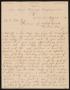 Letter: [Letter from W. W. Hedges to C. C. Cox, August 22, 1896]