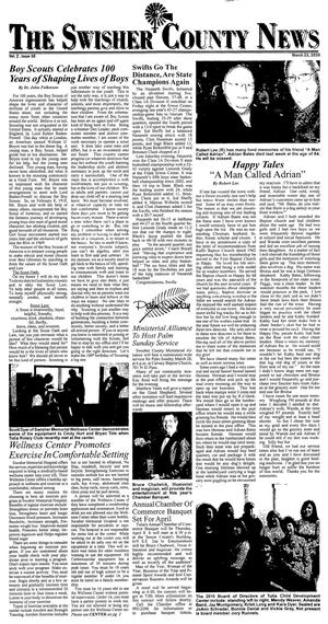 Primary view of object titled 'The Swisher County News (Tulia, Tex.), Vol. 2, No. 10, Ed. 1 Tuesday, March 23, 2010'.