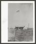 Photograph: [Cabin With U.S. Flag]