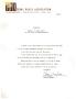 Letter: [Letter from Vern Sanford to Members of the Texas State Legislature, …