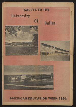 Daily News Texan (Irving, Tex.), Ed. 1 Friday, November 10, 1961
