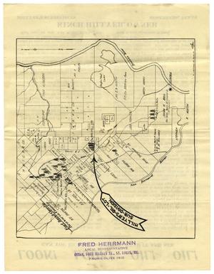 [Kinch Hillyer Map and Advertisement]
