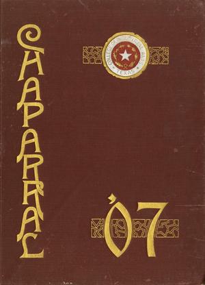 The Chaparral, Yearbook of the College of Industrial Arts, 1907