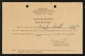 Text: [Examination Certificate on Flying Regulations for Gayle Snell, 1944]