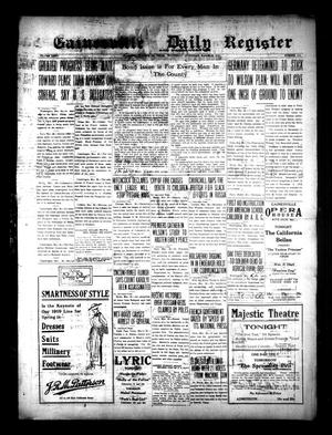 Primary view of Gainesville Daily Register and Messenger (Gainesville, Tex.), Vol. 36, No. 213, Ed. 1 Wednesday, March 26, 1919