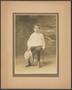 Photograph: [Photograph of a Boy With a Hat]