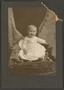 Photograph: [Photograph of a Baby on a Chair]