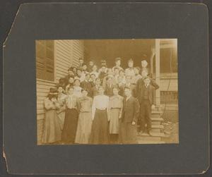 [Photograph of Cleburne High School Class]