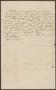 Letter: [Recommendation Letter for C. L. Muel[..], September 6, 1875]