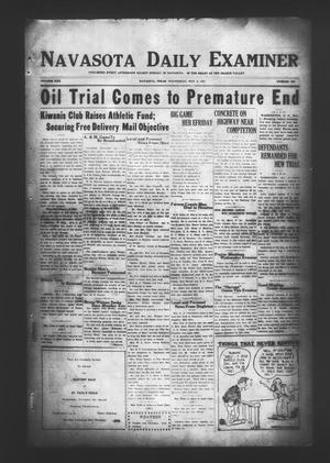 Primary view of Navasota Daily Examiner (Navasota, Tex.), Vol. 30, No. 228, Ed. 1 Wednesday, November 2, 1927