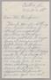 Letter: [Handwritten letter from George Reich to Daniel W. Kempner, December …