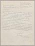 Letter: [Handwritten letter from Lester B. Noble to Daniel W. Kempner, Decemb…