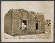 Photograph: [Adobe House with Goat on the Ledge]