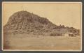 Photograph: [Two Structures in Front of Sleeping Lion Mountain]