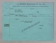 Text: [Invoice for Repairs from The Skinner Irrigation Co., November 14, 19…