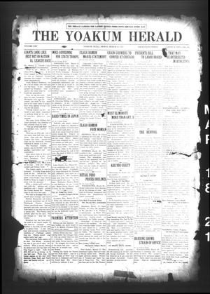 Primary view of The Yoakum Herald (Yoakum, Tex.), Vol. 25, No. 201, Ed. 1 Friday, March 18, 1921