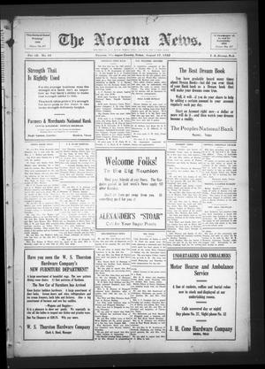 Primary view of The Nocona News. (Nocona, Tex.), Vol. 18, No. 10, Ed. 1 Friday, August 17, 1923