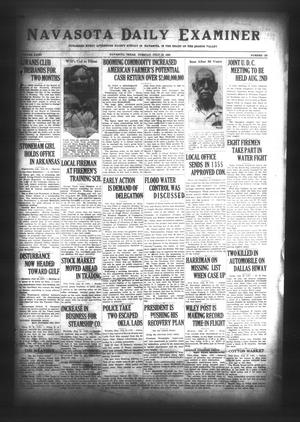 Primary view of Navasota Daily Examiner (Navasota, Tex.), Vol. 35, No. 133, Ed. 1 Tuesday, July 18, 1933