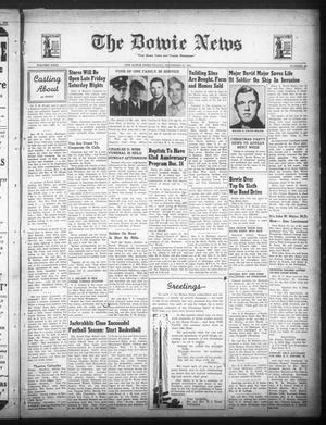 The Bowie News (Bowie, Tex.), Vol. 23, No. 42, Ed. 1 Friday, December 22, 1944