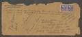Text: [Envelope Addressed to Mrs. Chambers]