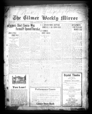 Primary view of The Gilmer Weekly Mirror (Gilmer, Tex.), Vol. 48, No. 12, Ed. 1 Thursday, October 4, 1923