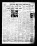 Newspaper: Denton Record-Chronicle (Denton, Tex.), Vol. 41, No. 121, Ed. 1 Monda…