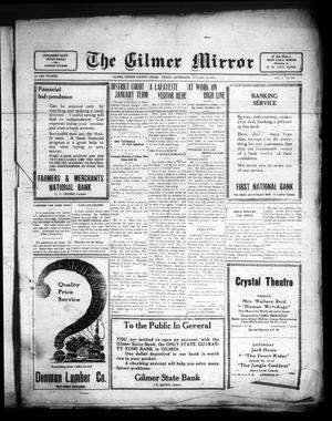 Primary view of The Gilmer Mirror (Gilmer, Tex.), Vol. 8, No. 271, Ed. 1 Friday, January 25, 1924