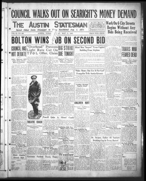Primary view of The Austin Statesman (Austin, Tex.), Vol. 55, No. 295, Ed. 1 Monday, May 3, 1926
